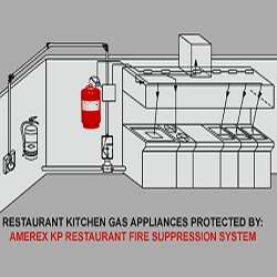 Amerex KP Kitchen Fire Suppression System