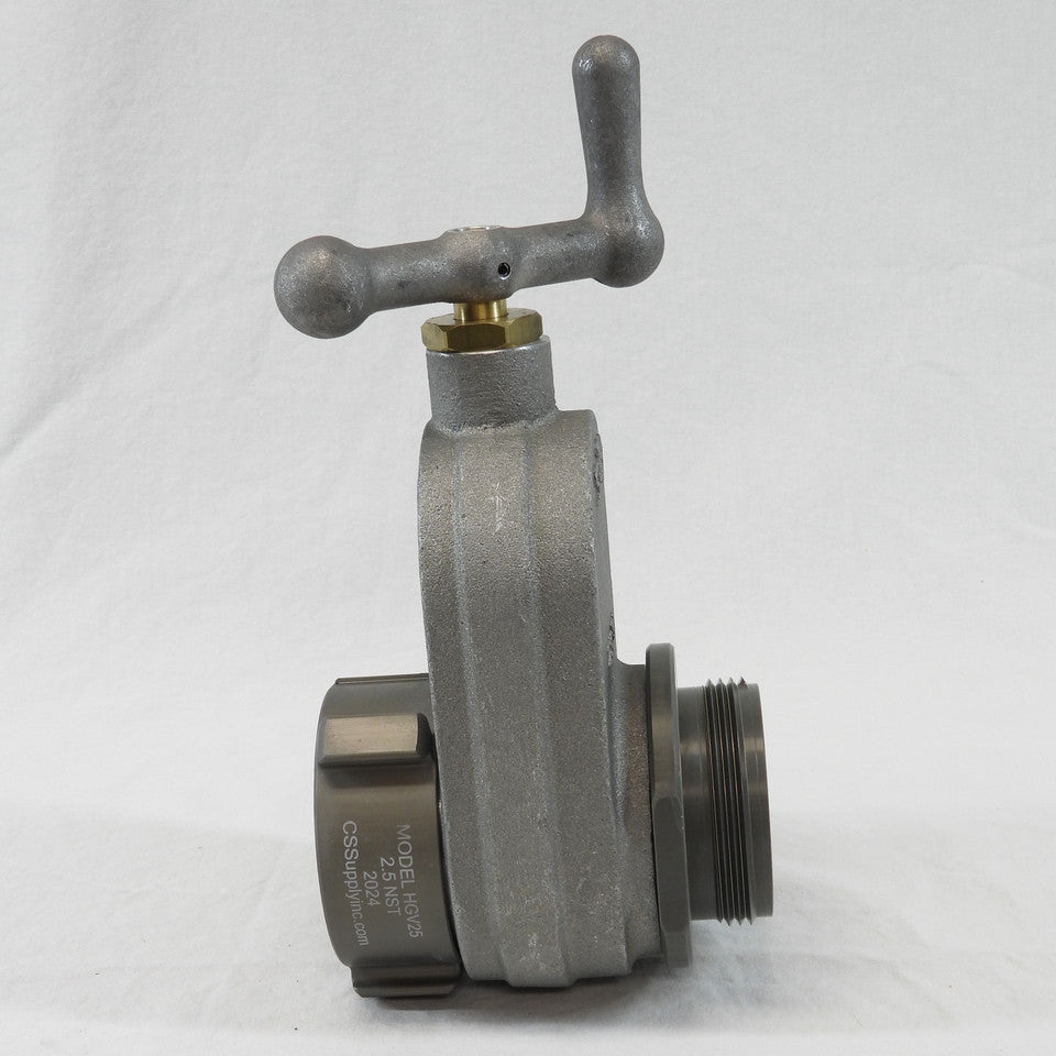 C & S 2.5" NST Fire Thread HGV25 Hydrant Valve