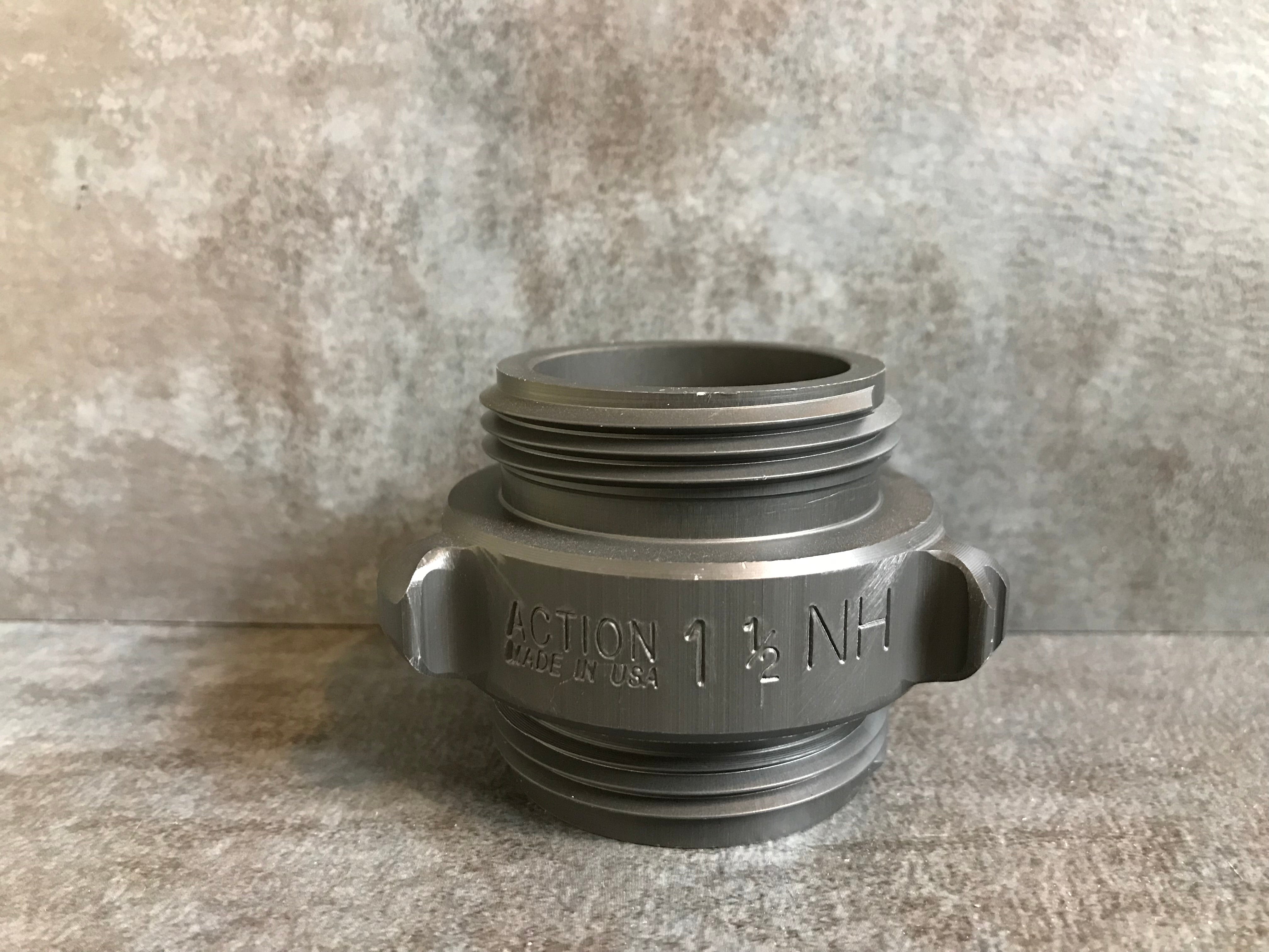 1.5" M.NST X 1.5" M.NST ALUMINUM ROCKER LUG ADAPTER