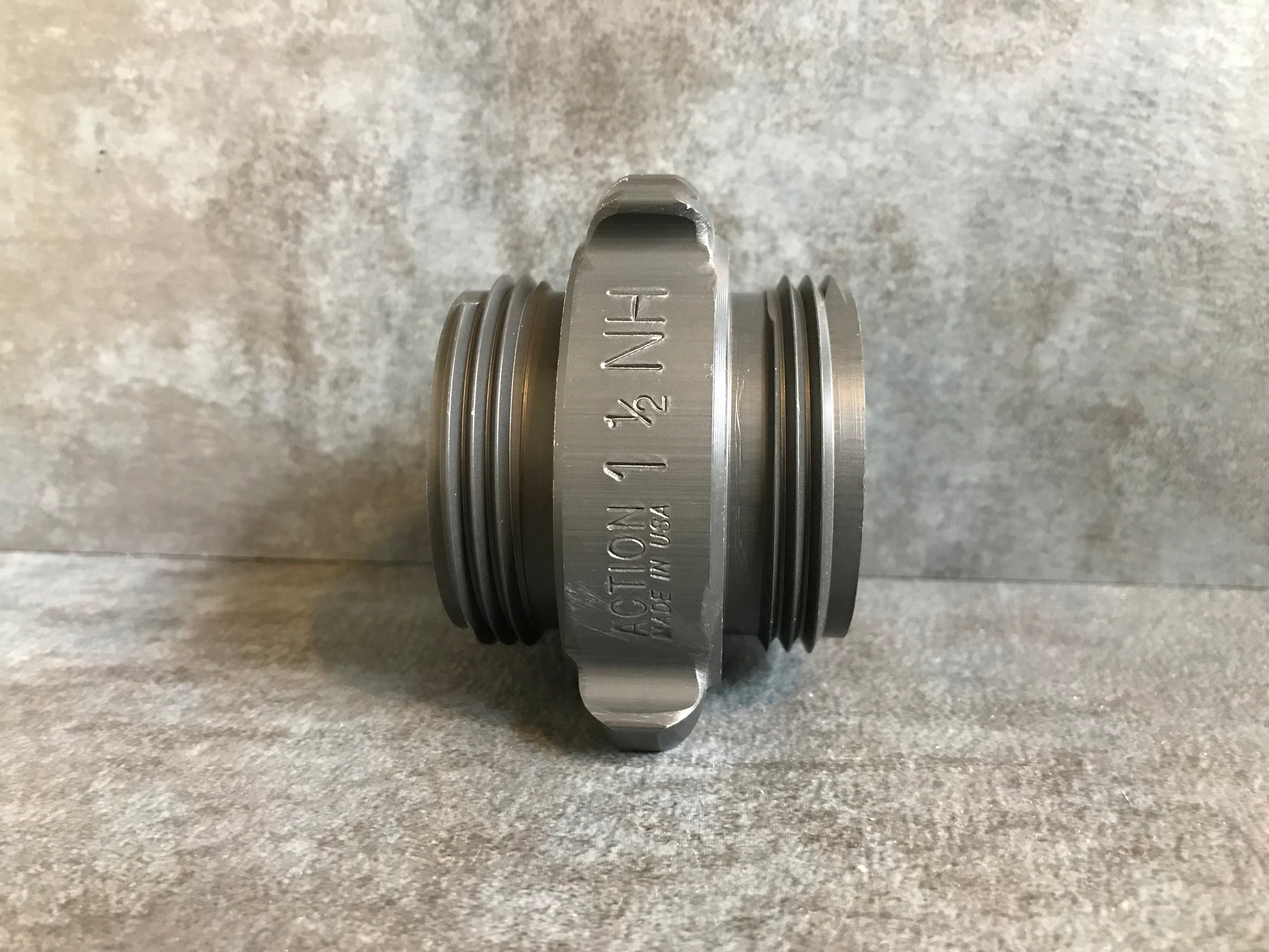 1.5" M.NST X 1.5" M.NST ALUMINUM ROCKER LUG ADAPTER