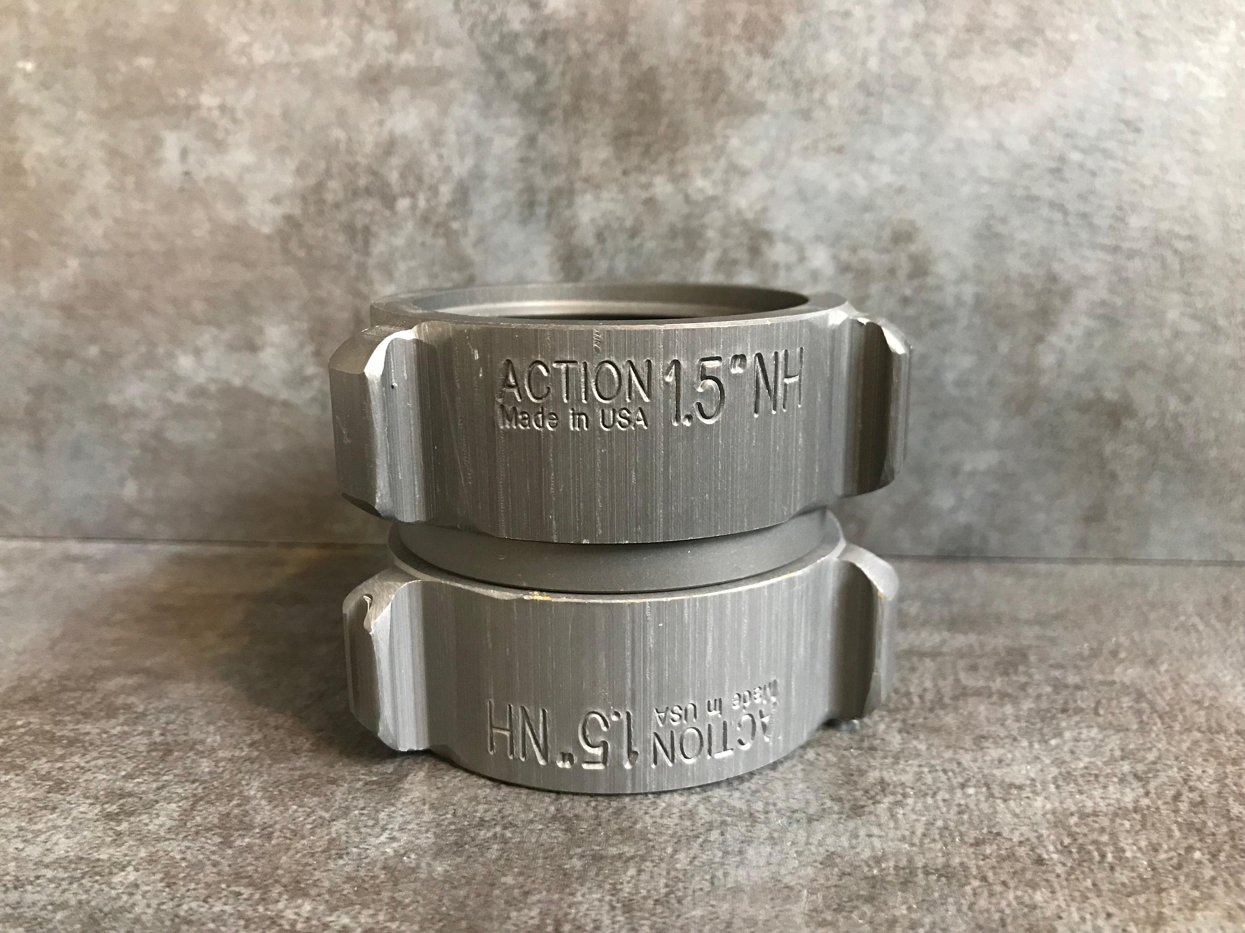 1.5" F.NST X 1.5" F.NST SWIVEL ALUMINUM ROCKER LUG ADAPTER