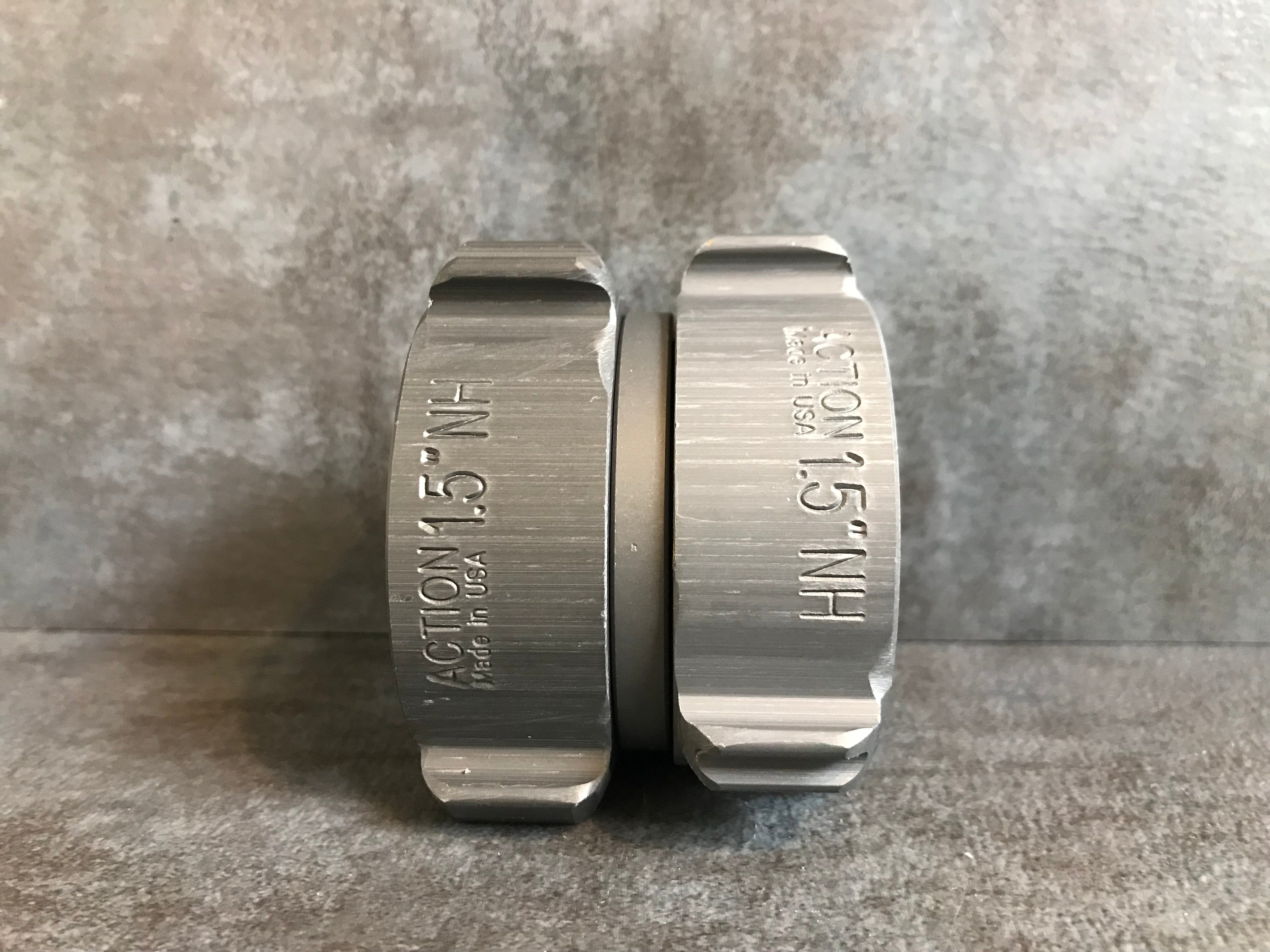 1.5" F.NST X 1.5" F.NST SWIVEL ALUMINUM ROCKER LUG ADAPTER