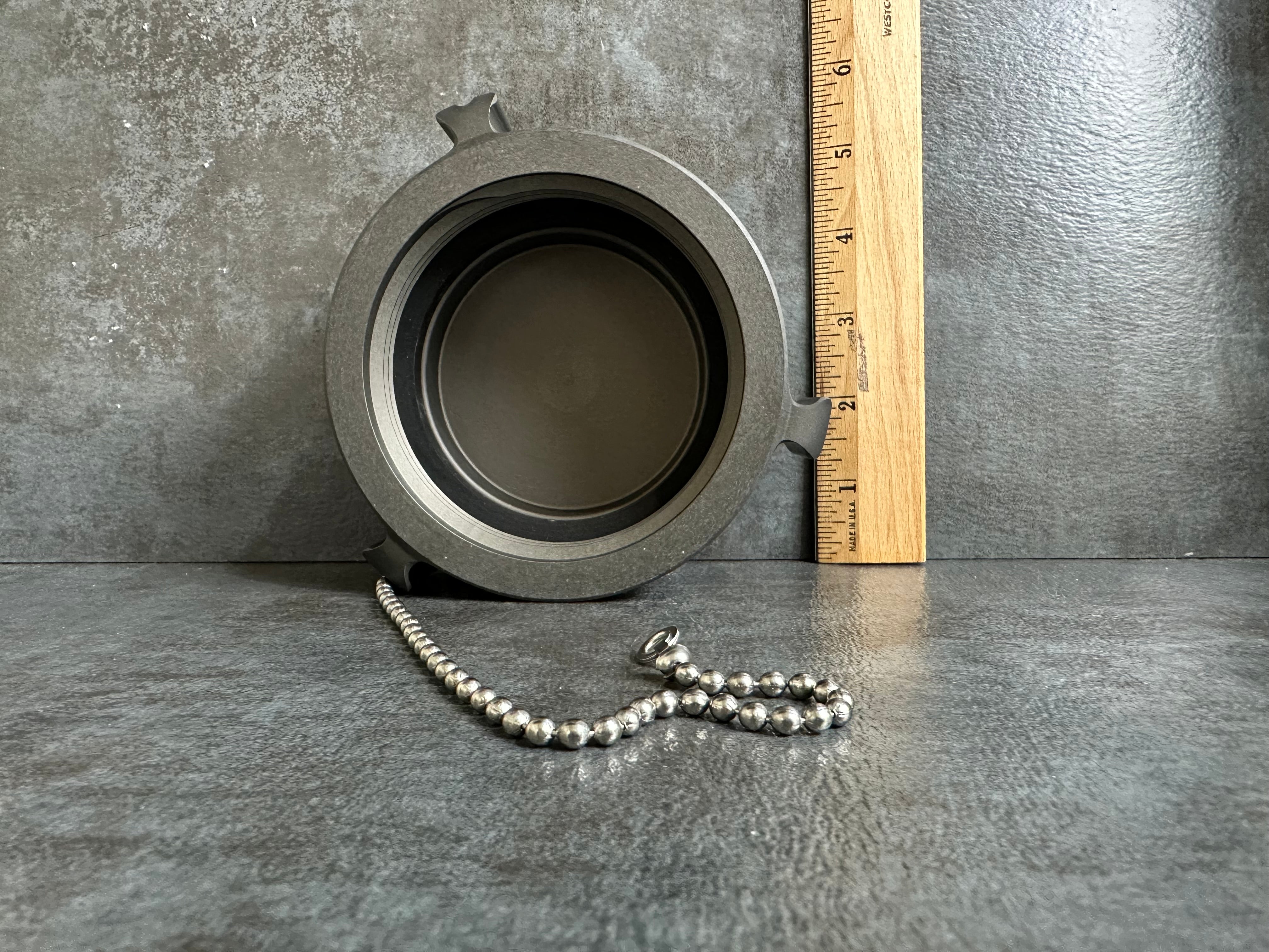 Action 3" F.NST Rocker Lug Aluminum Cap with Chain