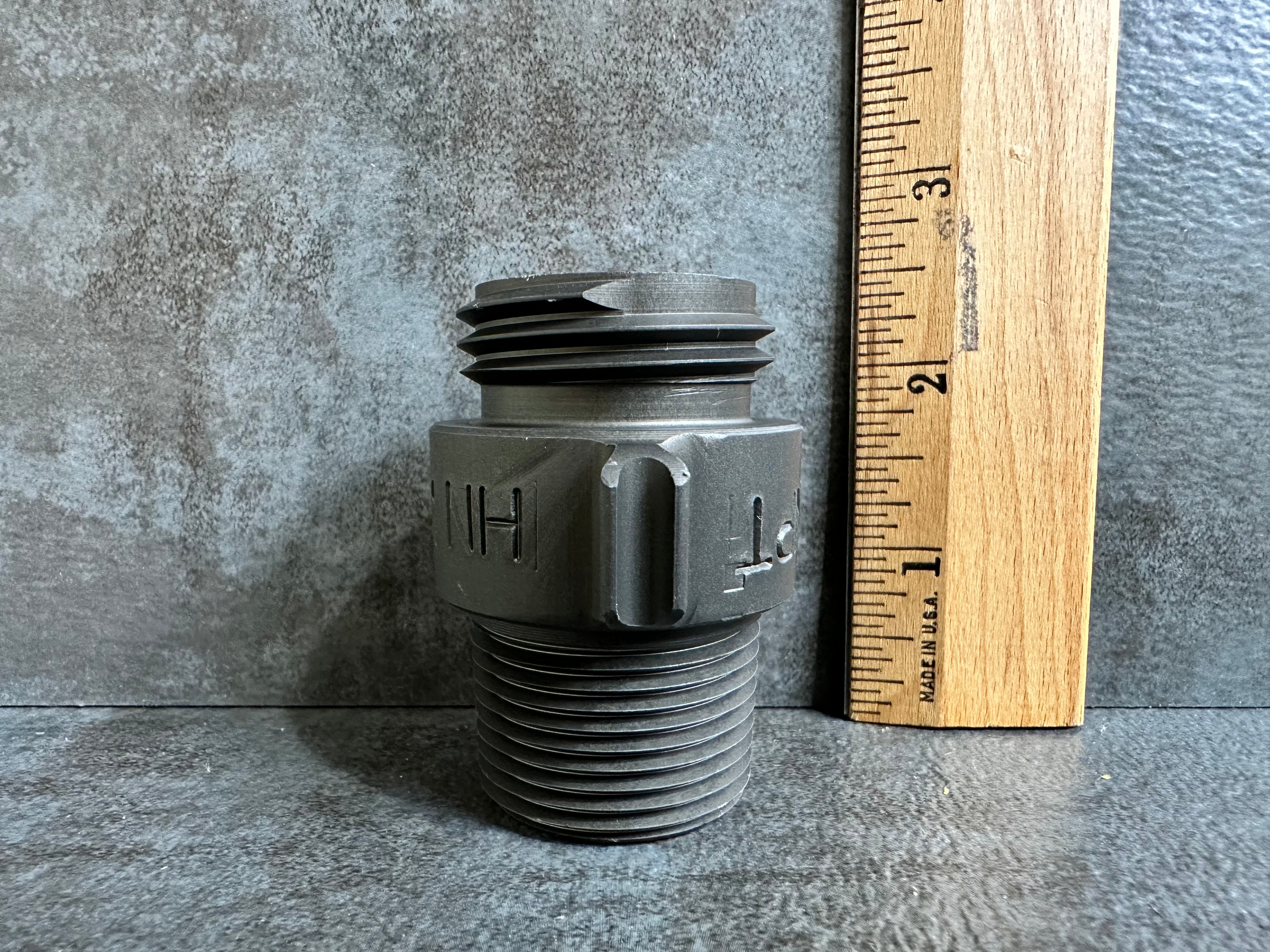 1.5" M.NST X 1.5" M.NPT ALUMINUM ROCKER LUG ADAPTER