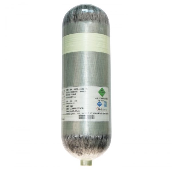 PRO-LITE 60 MINUTE X 4500 PSI CARBON FIBER SCBA CYLINDER