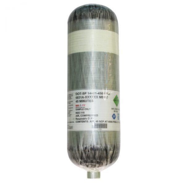 PRO-LITE 45 MINUTE X 4500 PSI CARBON FIBER SCBA CYLINDER