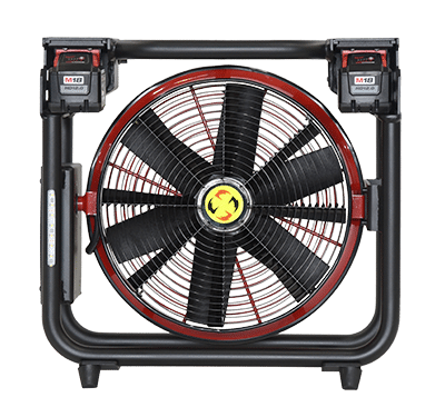 Super Vacuum V18-BL-08-SP Milwaukee Battery PPV Fan