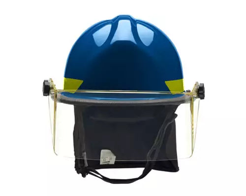 Bullard PX Fire Helmet with 4" Face Shield