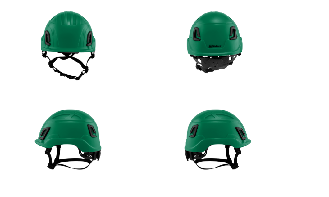 Bullard Adaptix Rescue NFPA Helmet - Vented - Full Silver Striping - MUST BUY 5 HELMETS