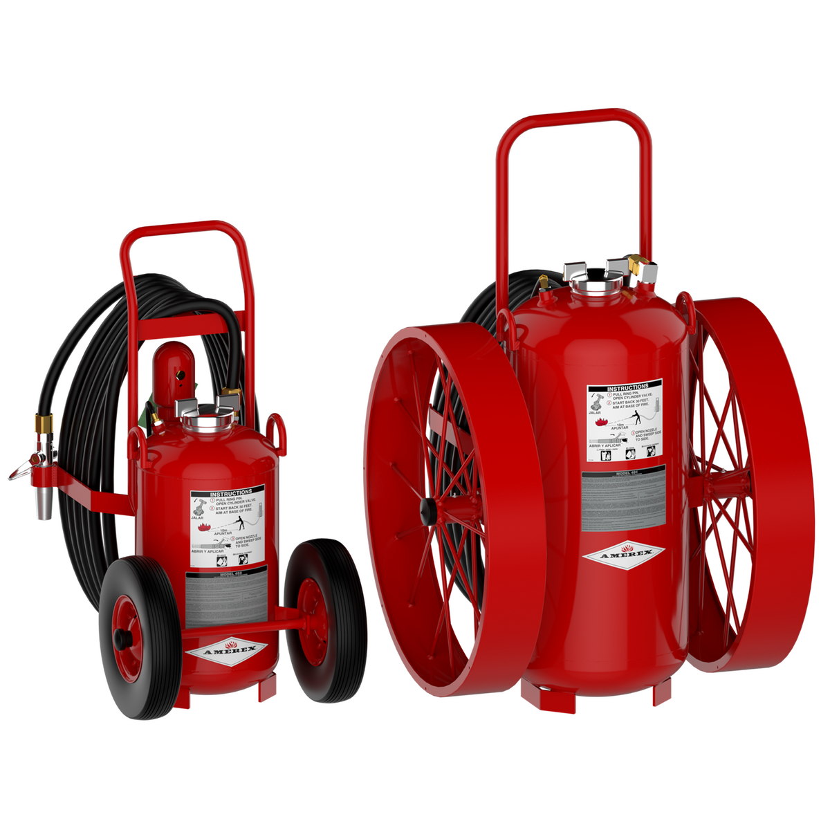 Amerex Wheeled Unit Fire Extinguishers