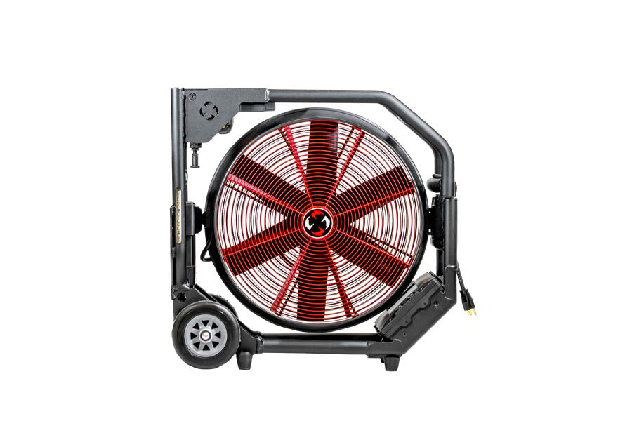 Super Vacuum V-MAX, VM20-BD-09-SP, 20" DeWalt Battery PPV Fan
