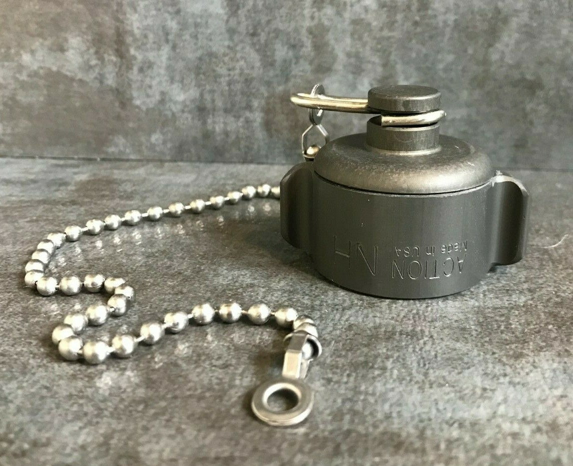 Action 1" F.NST Rocker Lug Aluminum Cap with Chain