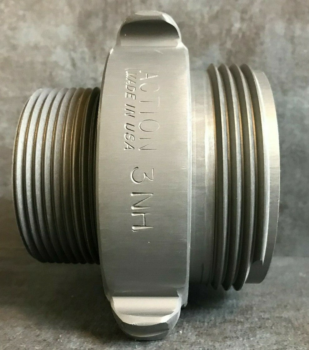 3" M.NST X 2.5" M.NPT ALUMINUM ROCKER LUG ADAPTER