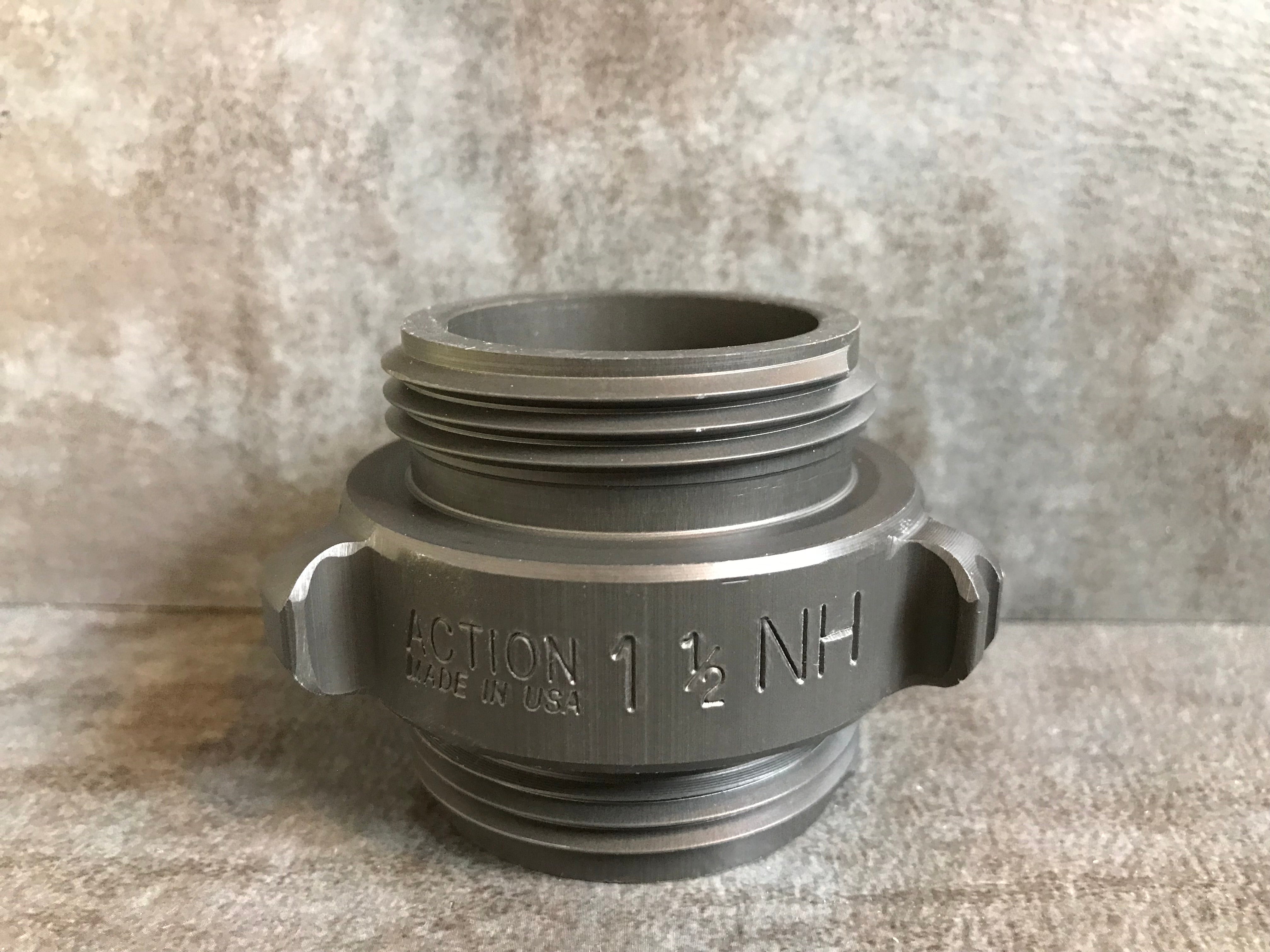 1.5" M.NST X 1.5" M.NST ALUMINUM ROCKER LUG ADAPTER