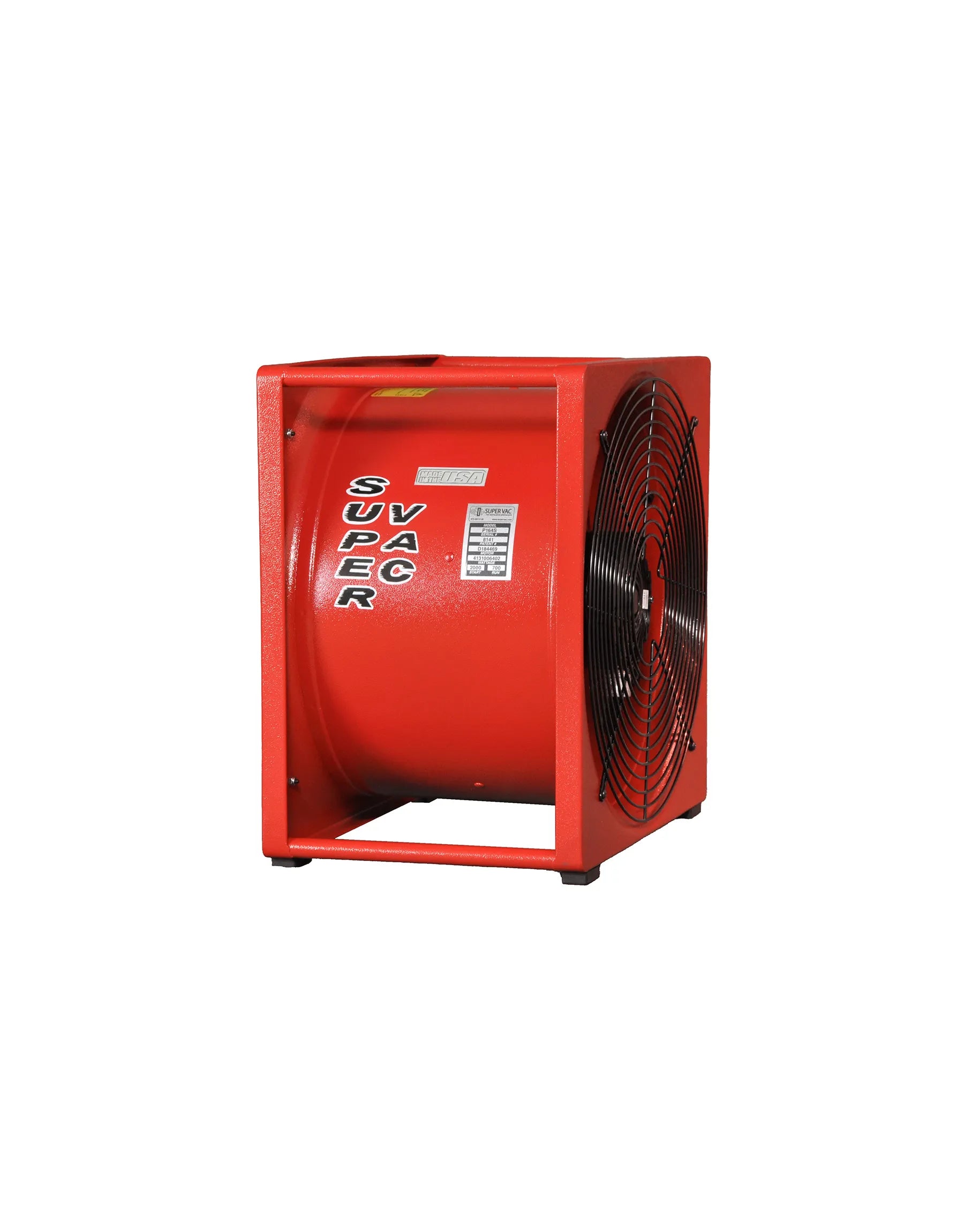 Super Vacuum P124S 12" Electric Smoke Ejector Fan