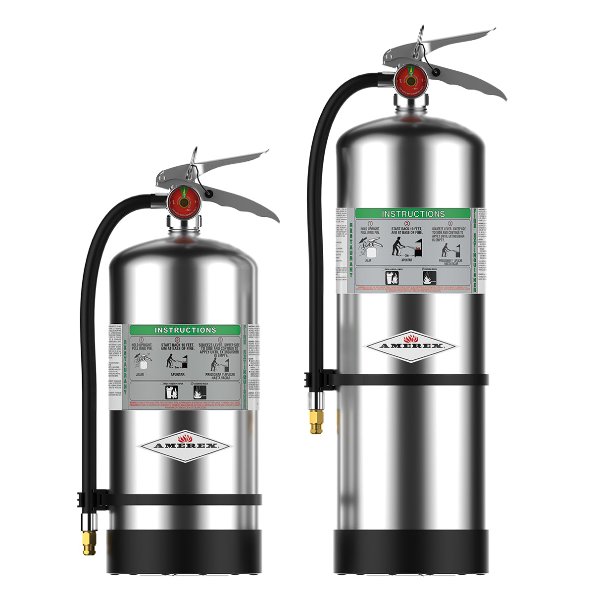 Amerex 6L Wet Chemical Fire Extinguisher.