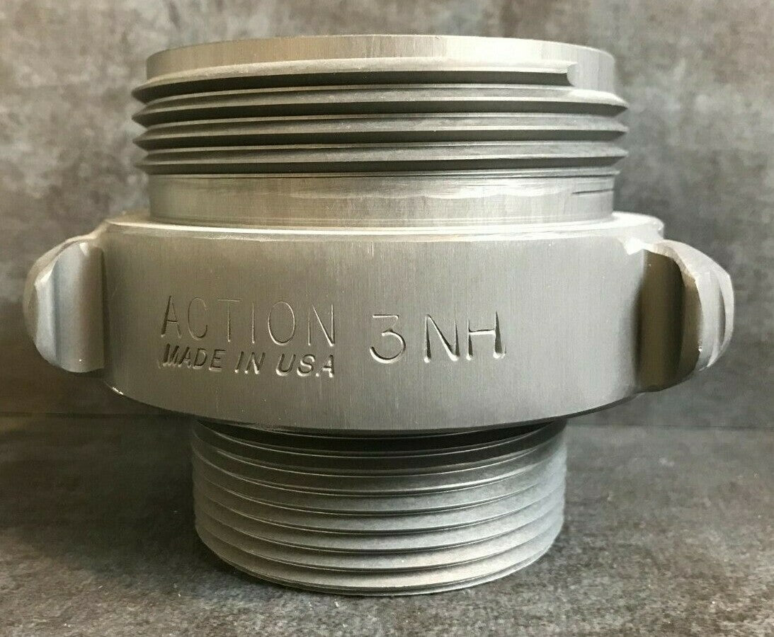 3" M.NST X 2.5" M.NPT ALUMINUM ROCKER LUG ADAPTER