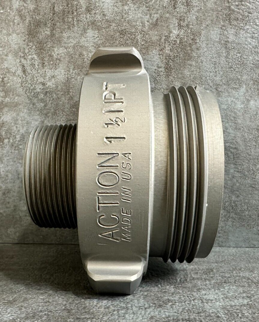 2.5" M.NST X 1.5" M.NPT ALUMINUM ROCKER LUG ADAPTER